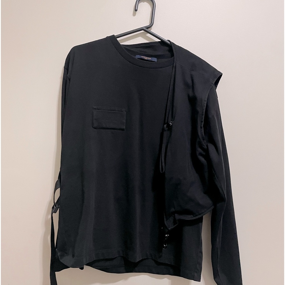 Louis Vuitton Cutaway Layered Pullover
